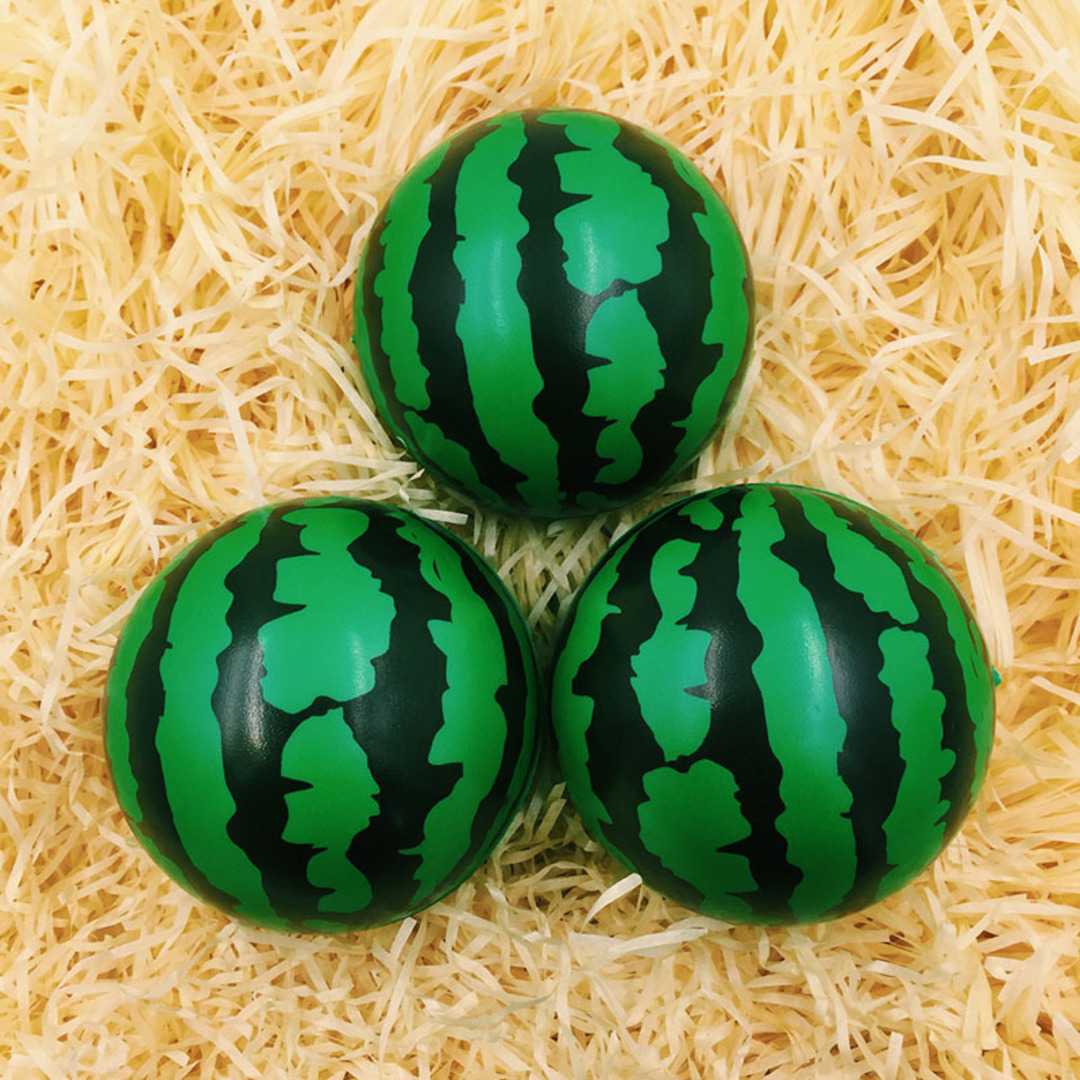 63mm Watermelon Squeeze Ball image 0